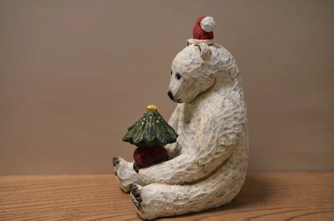 クリスマスのシロクマちゃん（売れました）